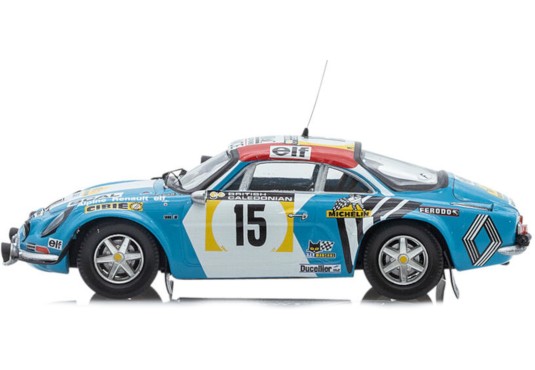 1/43 ALPINE A110 N°15 Rallye East African Safari 1974