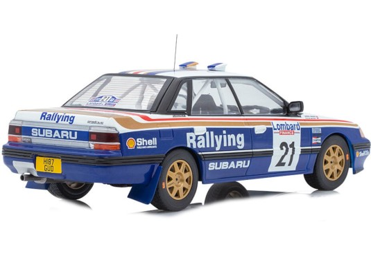 1/18 SUBARU Legaçy N°21 Rallye RAC 1991