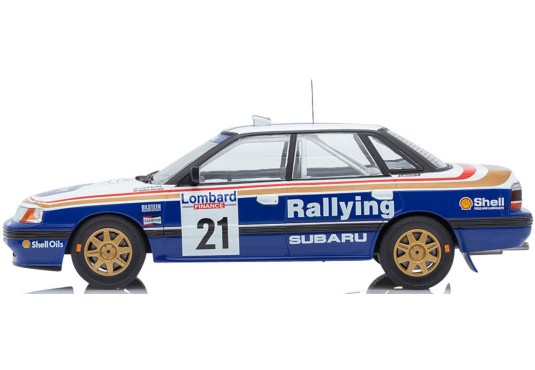 1/18 SUBARU Legaçy N°21 Rallye RAC 1991