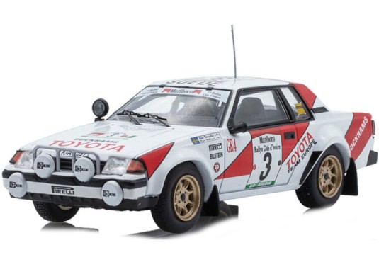 1/43 TOYOTA Celica 2000 GT N°3 Rallye Côte d'Ivoire 1982