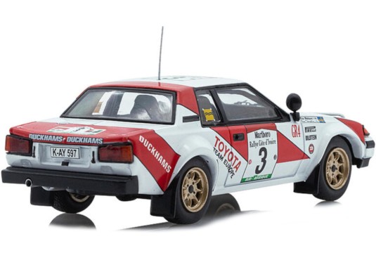 1/43 TOYOTA Celica 2000 GT N°3 Rallye Côte d'Ivoire 1982