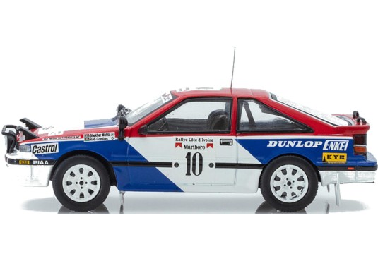 1/43 NISSAN 200 SX N°10 Rallye Côte d'Ivoire 1987