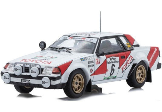 1/43 TOYOTA Celica 2000 GT N°6 Rallye Côte d'Ivoire 1982