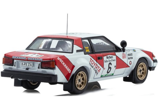 1/43 TOYOTA Celica 2000 GT N°6 Rallye Côte d'Ivoire 1982