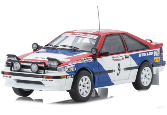 1/43 NISSAN 200 SX N°9 Rallye Côte d'Ivoire 1987