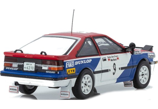 1/43 NISSAN 200 SX N°9 Rallye Côte d'Ivoire 1987