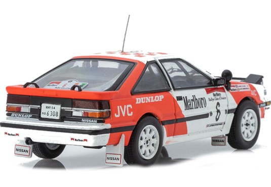 1/43 NISSAN 200 SX N°6 Rallye Côte d'Ivoire 1987