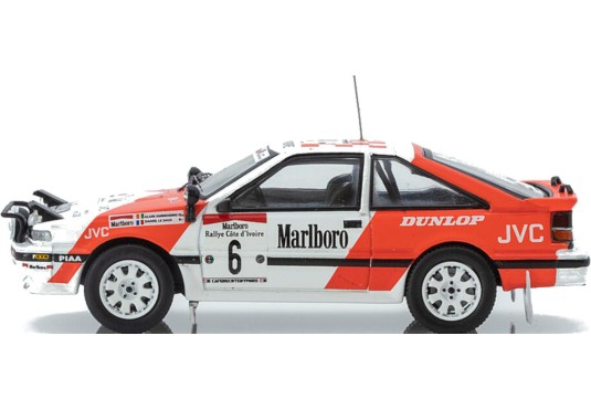 1/43 NISSAN 200 SX N°6 Rallye Côte d'Ivoire 1987
