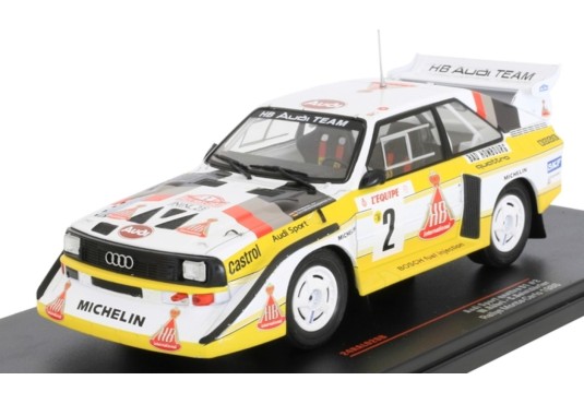 1/24 AUDI Sport Quattro N°2 Monte Carlo 1986