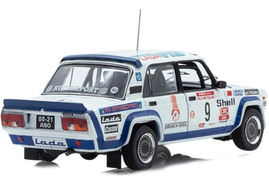 1/43 LADA 2105VFTS N°9 Rallye New Zeeland 1985