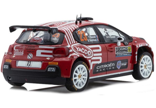 1/43 CITROEN C3 Rally2 N°23 Monte Carlo 2022