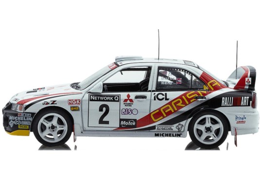 1/43 MITSUBISHI Carisma GT N°2 Rallye RAC 1997