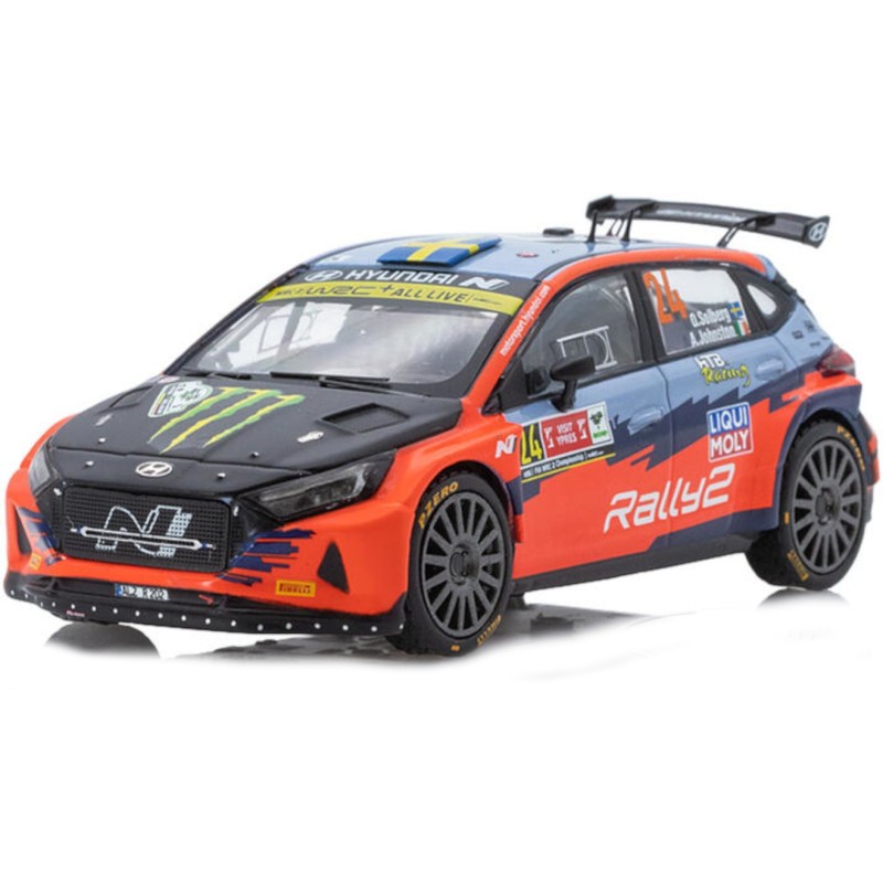 1/43 HYUNDAI I20 N°24 Rallye Ypres 2021