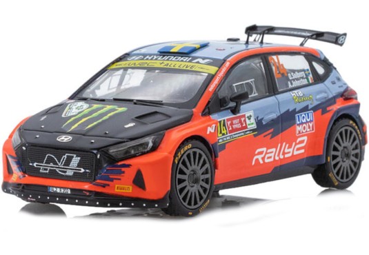 1/43 HYUNDAI I20 N°24 Rallye Ypres 2021