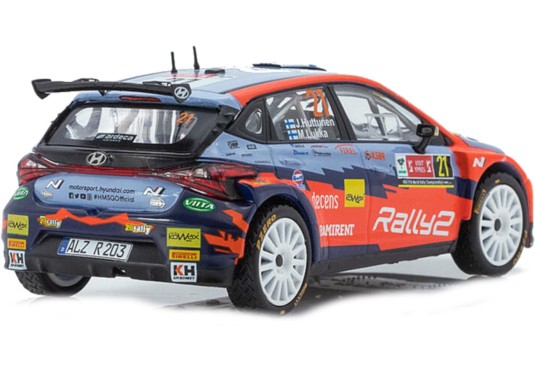 1/43 HYUNDAI I20 Rally2 N°21 Rallye Ypres 2021