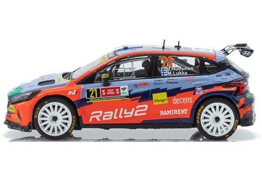 1/43 HYUNDAI I20 Rally2 N°21 Rallye Ypres 2021