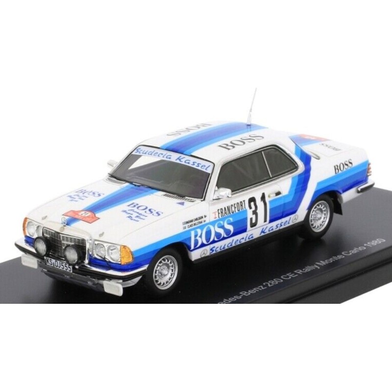 1/43 MERCEDES 280 CE N°31 Monte Carlo 1980