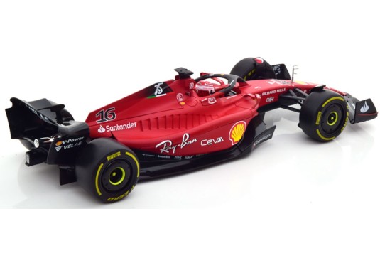 1/18 FERRARI F1-75 N°16 F1-2022 C . LECLERC