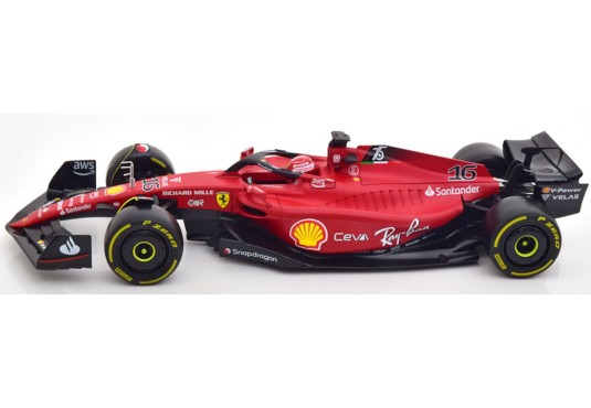 1/18 FERRARI F1-75 N°16 F1-2022 C . LECLERC