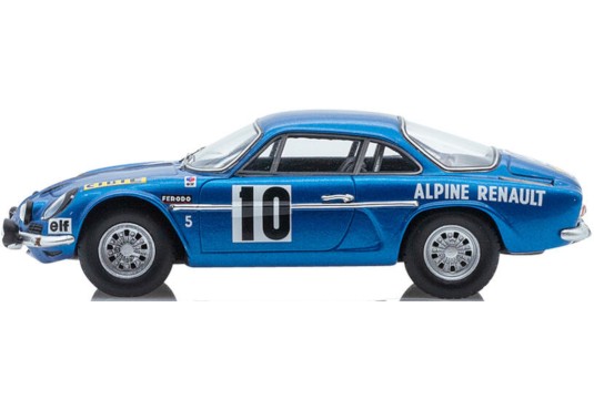 1/43 ALPINE A110 N°10 Rallye Routes du Nord 1969