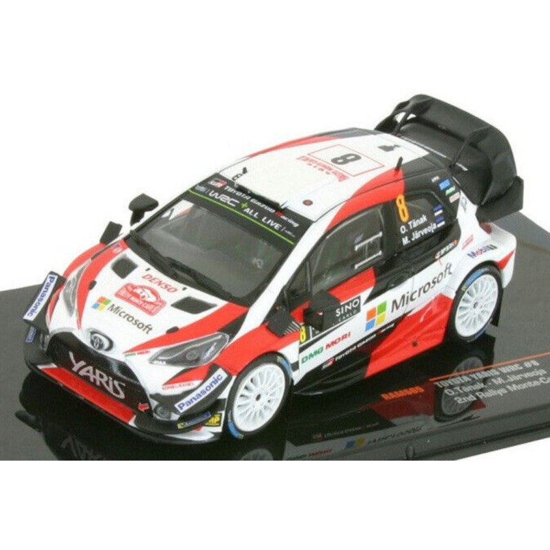 1/43 TOYOTA Yaris WRC N°8 Monte Carlo 2018
