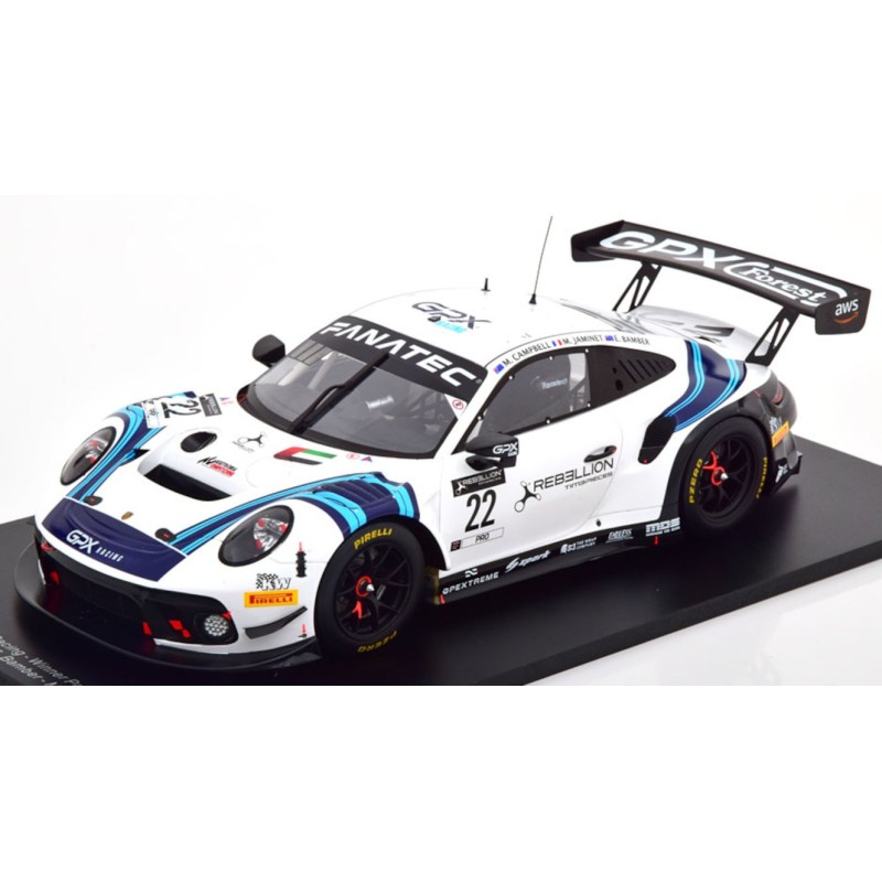 1/18 PORSCHE 911 GT3 R N°22 1000 km Paul Ricard 2021