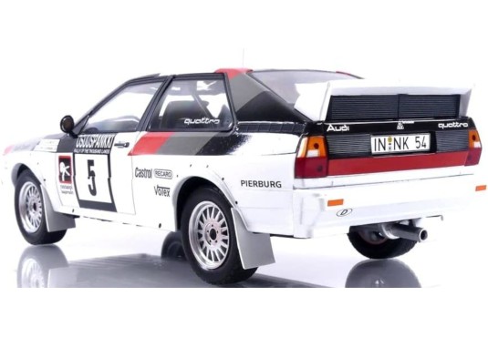 1/18 AUDI Quattro N°5 Rallye 1000 Lakes 1982