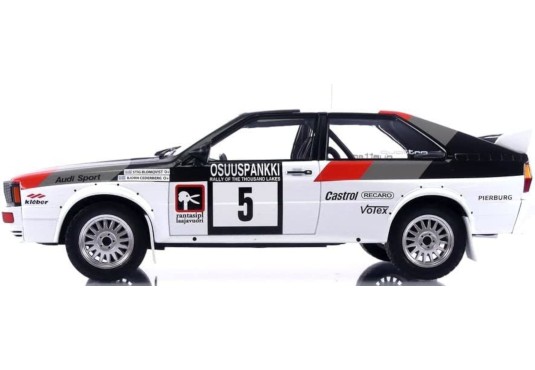 1/18 AUDI Quattro N°5 Rallye 1000 Lakes 1982