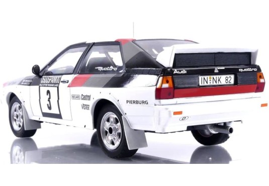 1/18 AUDI Quattro N°3 Rallye 1000 Lakes 1982