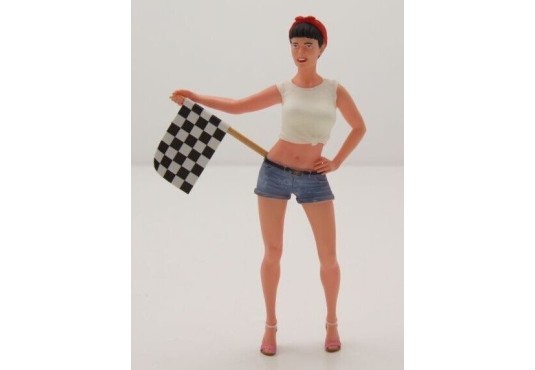 1/18 PERSONNAGE Racing Girl