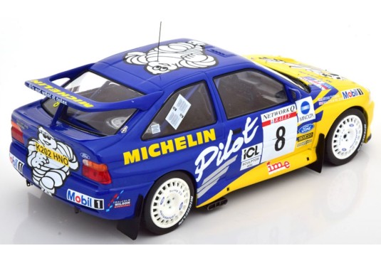 1/18 FORD Escort RS Cosworth N°8 Rallye RAC 1983