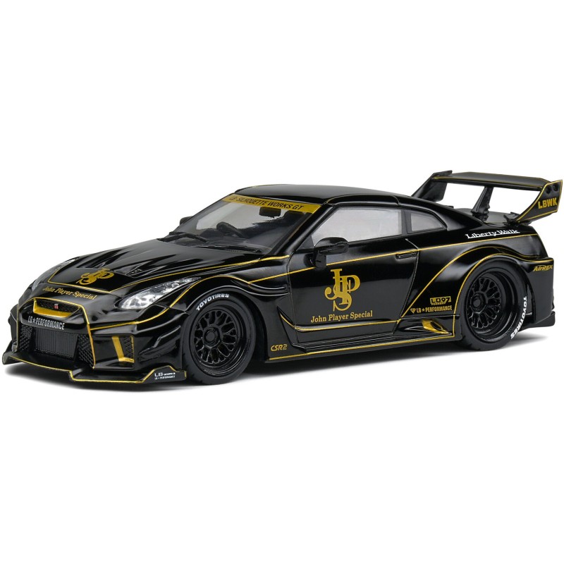 1/43 NISSAN GT-R R35 Liberty Walk Body Kit JPS 2020