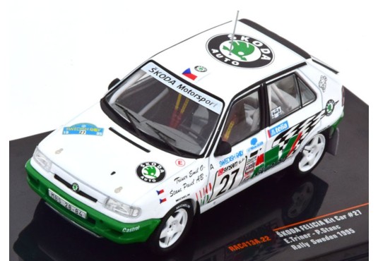 1/43 SKODA Felicia Kit Car N°27 Rallye Suède 1995