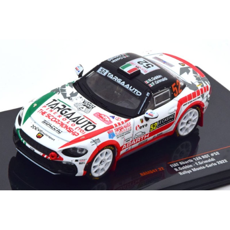 1/43 FIAT Abarth 124 RGT N°52 Monte Carlo 2022