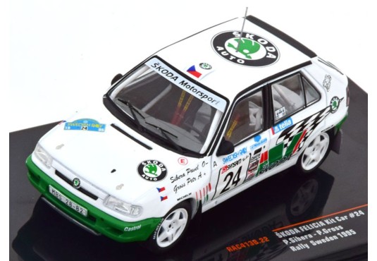 1/43 SKODA Felicia Kit Car N°24 Rallye Suède 1995