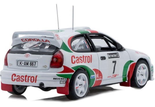 1/43 TOYOTA Corolla WRC N°7 Rallye RAC 1997