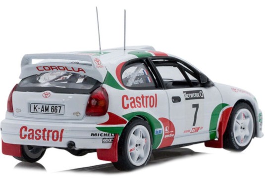 1/43 TOYOTA Celica WRC N°7 Rallye RAC 1997