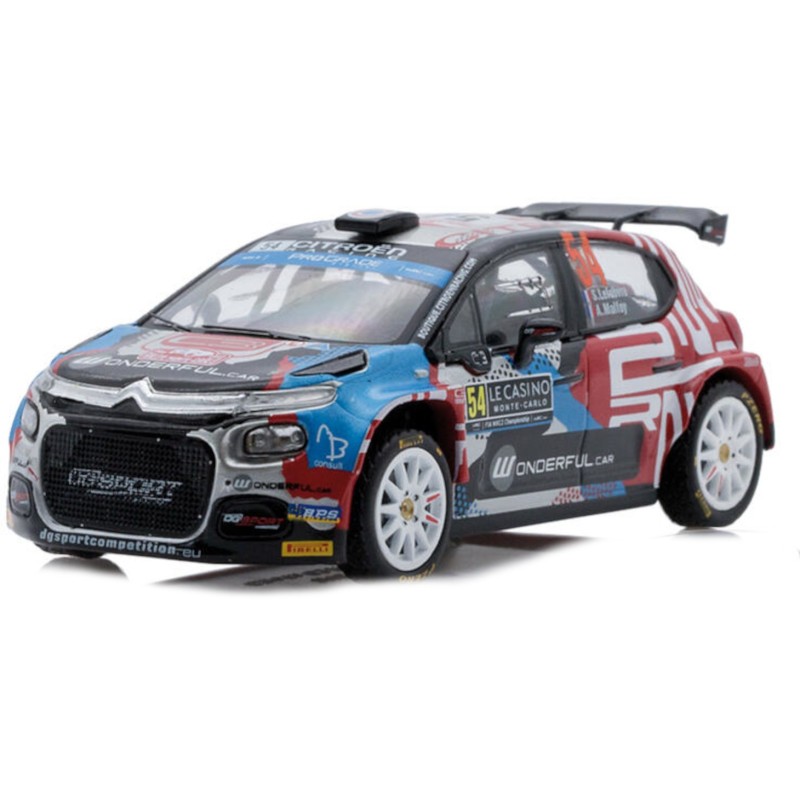 1/43 CITROEN C3 Rally2 N°54 Monte Carlo 2022