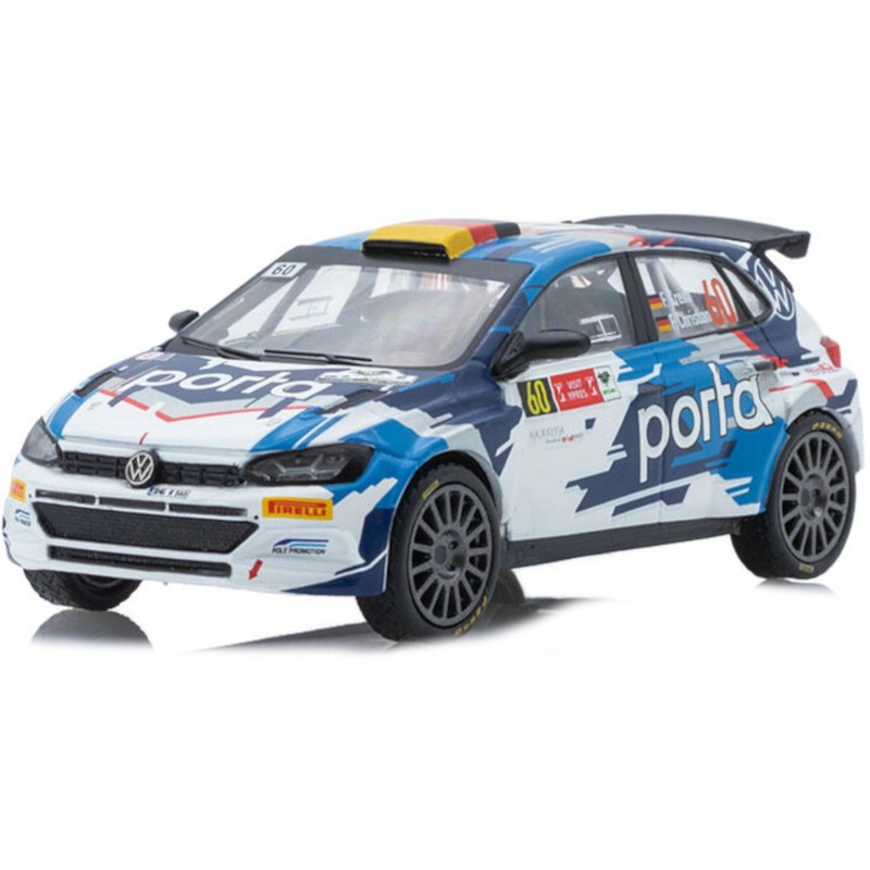 1/43 VOLKSWAGEN Polo GTI R5 N°60 Rallye Ypres 2021