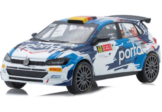 1/43 VOLKSWAGEN Polo GTI R5 N°60 Rallye Ypres 2021