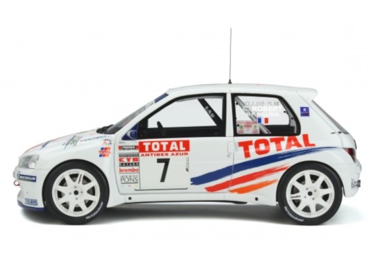 1/18 PEUGEOT 106 Maxi N°7 Rallye Antibes 2000