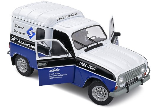 1/18 RENAULT 4L F4 SOLIDO 90ème Anniversaire 2022