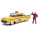 1/24 CHEVY Bel Air DEADPOOL 1957 + Personnage