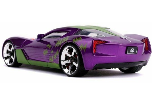 1/24 CHEVY Corvette Stingray The Joker 2009 + Personnage