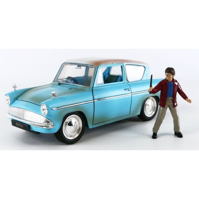 1/24 FORD Anglia + Personnage Harry Potter 1959