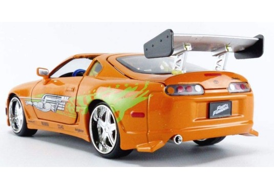 1/24 TOYOTA Supra Fast And Furious + Personnage Brian 1995