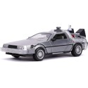 1/24 DE LOREAN Time Machine Retour Vers le Futur II + Lumière