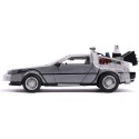 1/24 DE LOREAN Time Machine Retour Vers le Futur II + Lumière