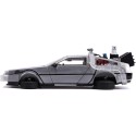 1/24 DE LOREAN Time Machine Retour Vers le Futur II + Lumière