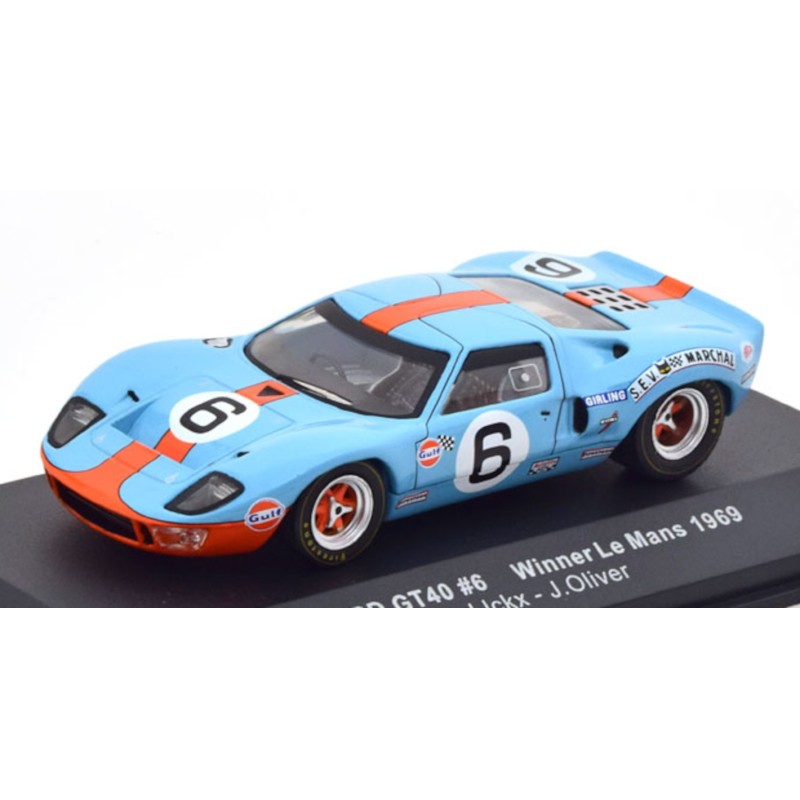 1/43 FORD GT 40 N°6 24 Heures du Mans 1969